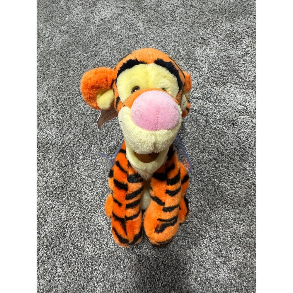 Disney Store Tigger Plush Winnie the‎ Pooh Orange Striped Tiger NWT